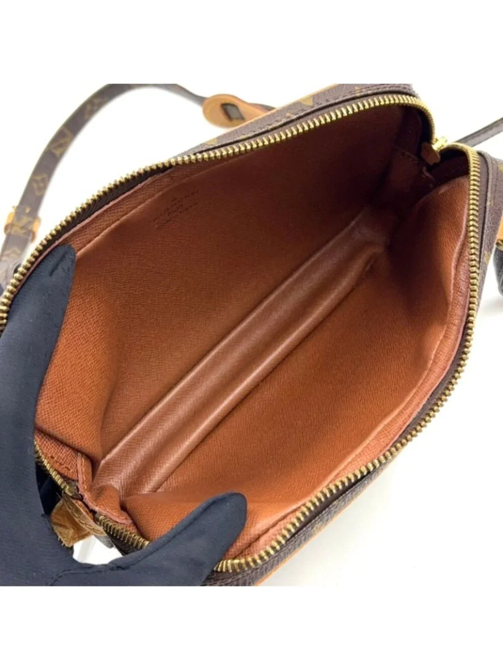 Louis Vuitton Ma Roulis Bandouliere Monogram Leather Brown Light Shoulder